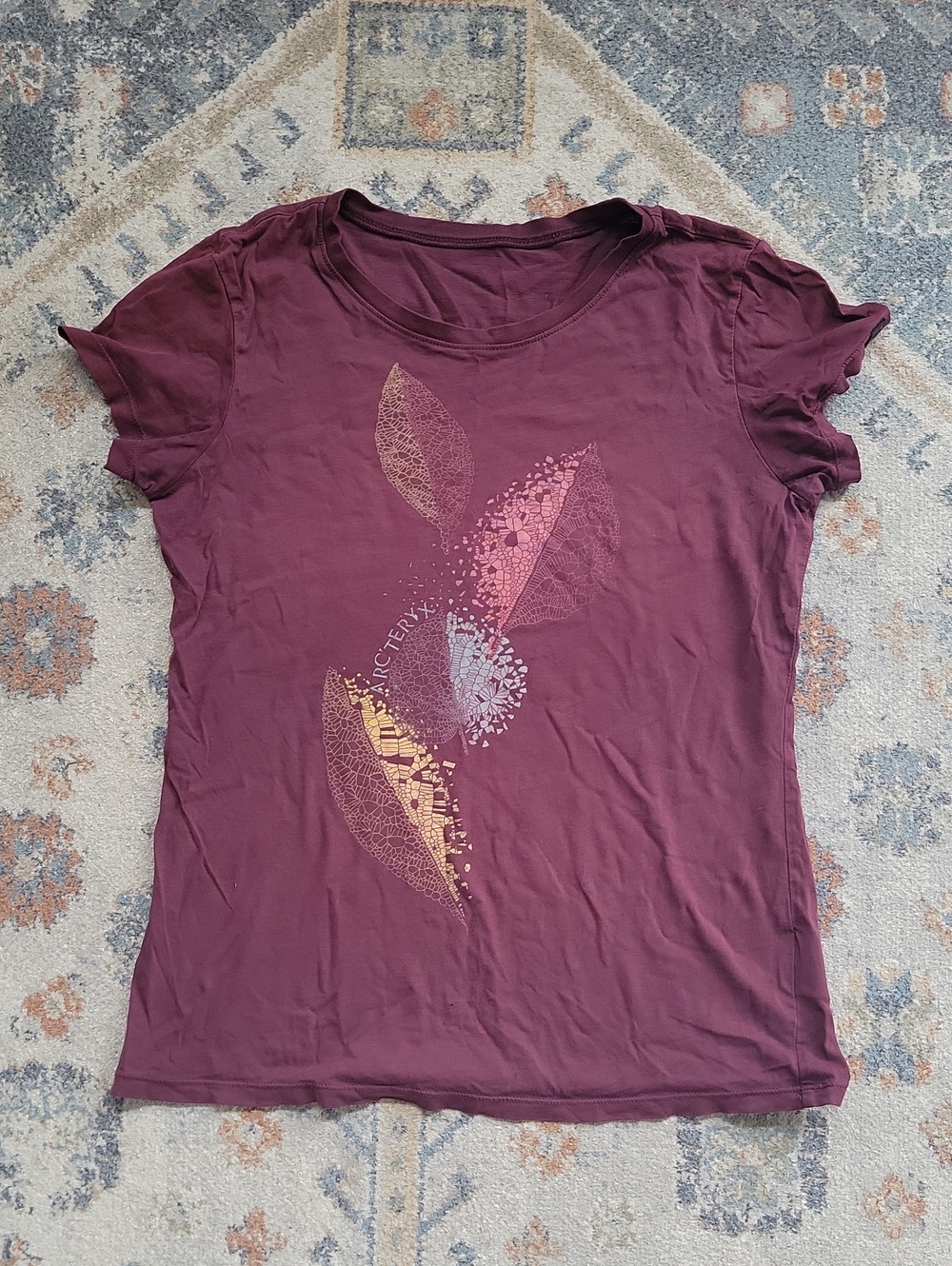 Arc'teryx Women's Plum Short-Sleeve Graphic Tee Shirt